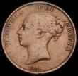 London Coins : A194 : Lot 1439 : Penny 1856 Plain Trident with small date as Peck 1510 VG Rare