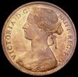 London Coins : A194 : Lot 1453 : Penny 1862 Freeman 39 dies 6+G UNC with a decent amount of lustre 