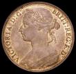 London Coins : A194 : Lot 1473 : Penny 1889 14 Leaves Freeman 128 dies 13+N UNC with around 30% lustre, Ex-D. Craddock &pound;10.80