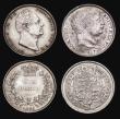 London Coins : A194 : Lot 1590 : Sixpence (2) 1817 EF with a dark uneven tone and digs obverse, 1831 EF/AU with an area of scuffing b...