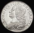 London Coins : A194 : Lot 1598 : Sixpence 1758 the 8 overstruck the underlying digit unclear, does not appear to be a 7, as ESC 1623,...