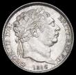 London Coins : A194 : Lot 1601 : Sixpence 1816 ESC 1630, Bull 2191, Choice UNC