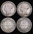 London Coins : A194 : Lot 1607 : Sixpence 1863 ESC 1712, Bull 3209, Near Fine, one of the key dates in the Victorian series along wit...