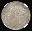 London Coins : A194 : Lot 1612 : Sixpence 1886 ESC 1748, Bull 3260 NGC MS63 and with pleasing subtle tone