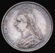 London Coins : A194 : Lot 1615 : Sixpence 1888 ESC 1756, Bull 3277 UNC with an even and pleasing old tone