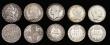 London Coins : A194 : Lot 1646 : Sixpences (5) 1698 Plumes ESC 1575, Bull 1244 VF and a rare type but with some heavy scratches obver...
