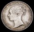 London Coins : A194 : Lot 1734 : Threepence 1843 as ESC 2053, Bull 3369 Good VF the reverse nicely toned