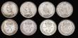 London Coins : A194 : Lot 1745 : Threepence 1887, 1888, 1890, 1891 Jubilee Head EF or better
