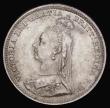 London Coins : A194 : Lot 1747 : Threepence 1892 Unc and choice Bull 3442