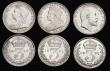 London Coins : A194 : Lot 1753 : Threepence 1900, 1901 and 1902 Unc the 1901 with a small toning spot