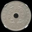 London Coins : A194 : Lot 731 : Southern Rhodesia Penny 1935 KM#7 UNC with good subdued lustre and some minor tone spots NGC UNC DET...