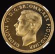 London Coins : Five Pounds 1937 Gold Proof S.4074, Marsh F40, in an NGC holder and graded PF65 Ultra Cameo, the only George VI Gold Five Pound issue and remains a popular coin, especially in high grade